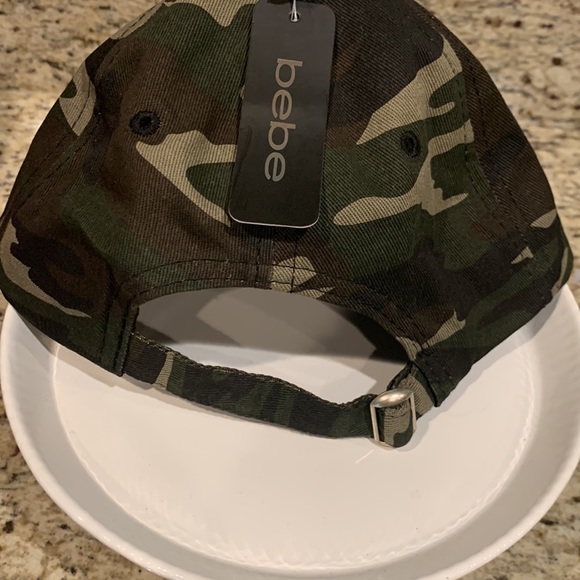 Woman’s Bebe Baseball Camouflage Hat - Picture 5 of 9